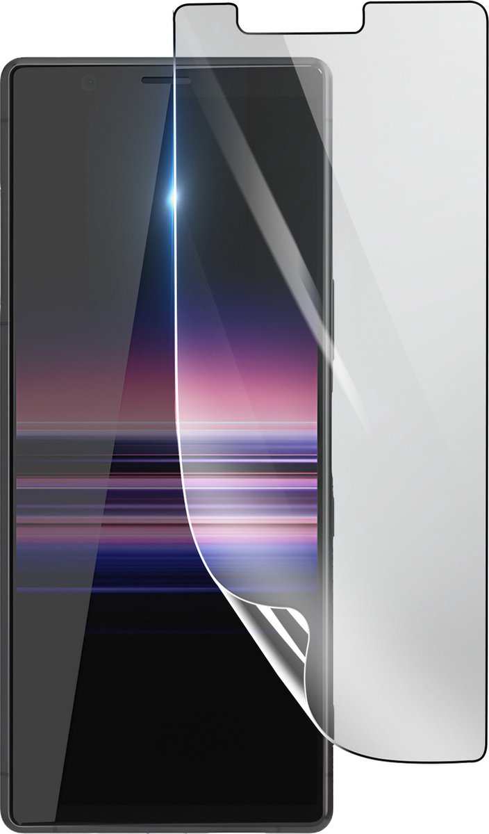 3mk, Geschikt voor Sony Xperia 5 2, Schokbestendige Hydrogel Screenprotector, Transparant