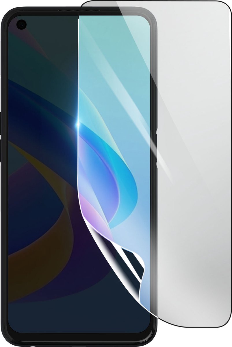 3mk, Geschikt voor Oppo A96, Schokbestendige Hydrogel Screenprotector, Transparant