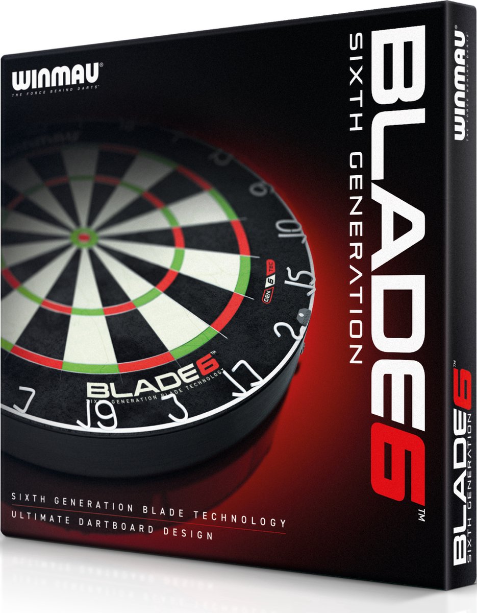 WINMAU - Blade 6 Dartbord - Winmau