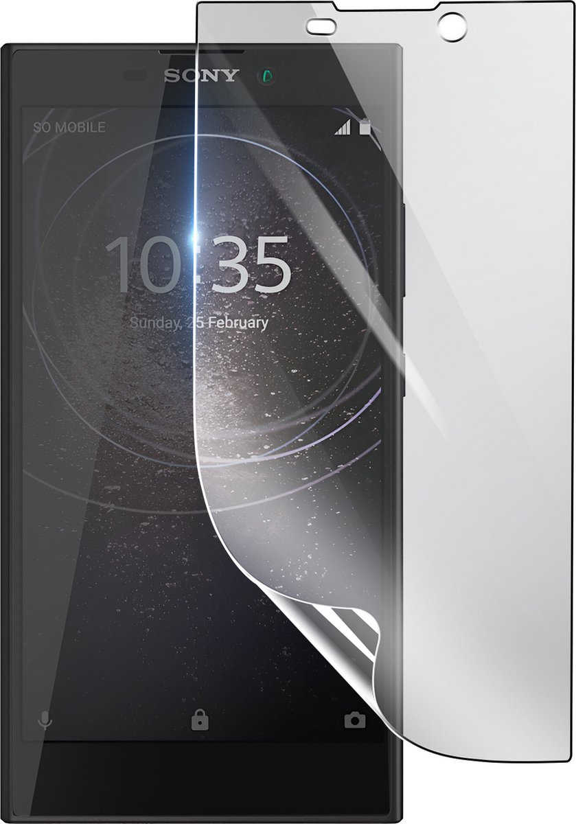 3mk, Geschikt voor Sony Xperia L2, Schokbestendige Hydrogel Screenprotector, Transparant