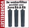 ENSEMBLE ÉCONOMIQUE de 3 filtres à eau ECCELLENTE Gray+ pour utilisation dans Jura E6 & E8