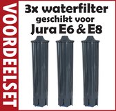 VOORDEELSET van 3 ECCELLENTE Grey+ waterfilters te gebruiken in Jura E6 & E8