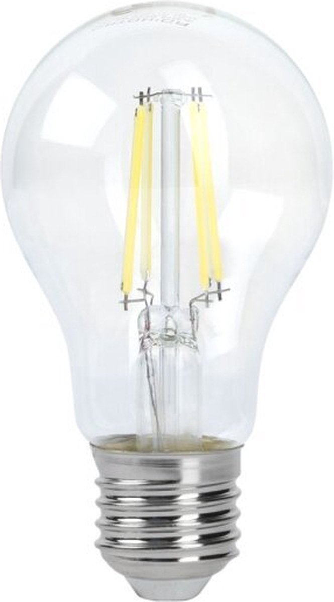 Optonica LED Filament Lamp A60 E27 - 8W (vervangt 55W) - 810lm - 4500K Neutraal Wit - 230V - Ø60mm - Energiezuinig