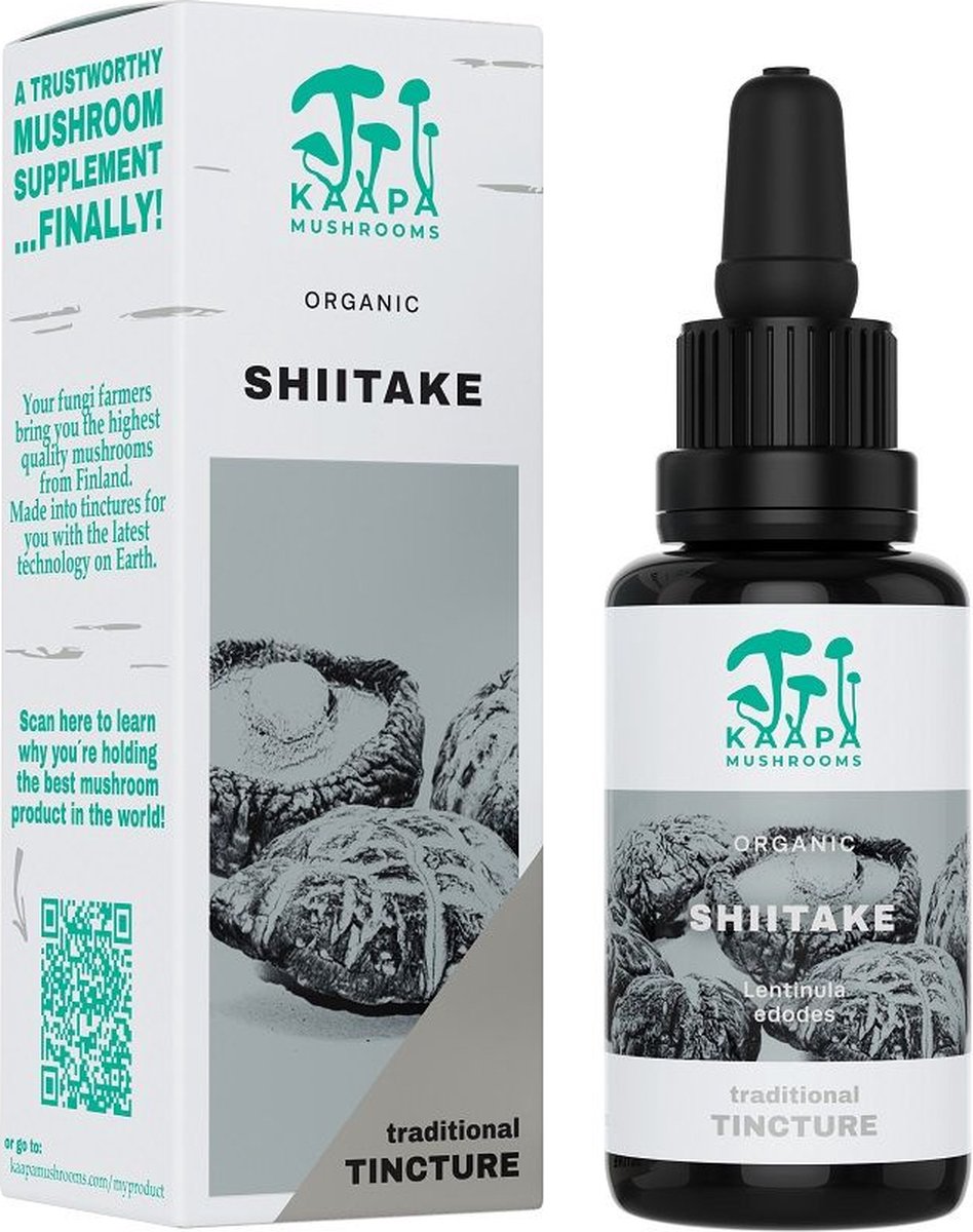 Goedkoopste Shiitake Paddenstoelen Extract Bio (KÄÄPÄ Health) 30ml