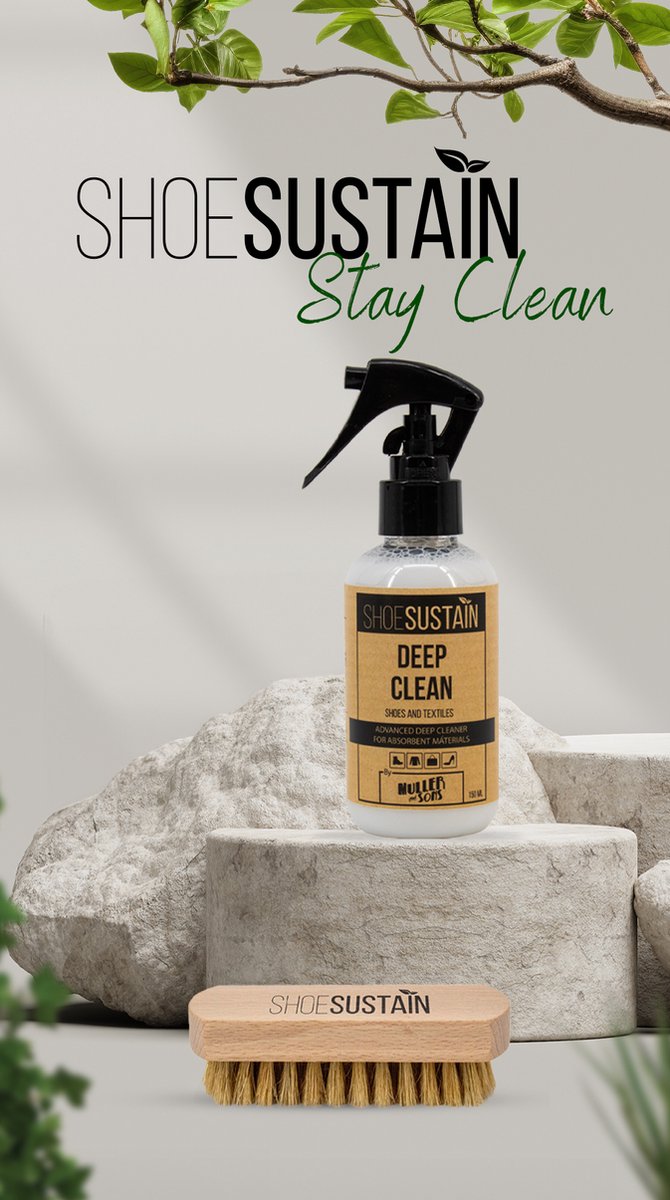 Shoesustain Clean Kit | Schoenverzorgingsset | Duurzame reiniging