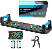 Push Up Bord - Push Up Board - Push Up Grips - Push Up Bord 14 in 1 inclusief: Handknijper - Fitness - Home Workout - Push Up Bar