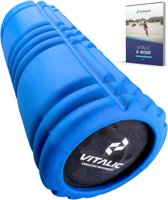 MASSIEVE Foam Roller set incl 4 weken durend ONLINE trainingsschema - voor Rug, Nek en Lichaam massage roller - Trigger point foamrollers | Vitalic