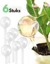 Summer Spark Goutteur d'eau pour plantes 6 pièces Transparent - 27 CM - Système d'arrosage automatique pour Plantes d'intérieur - Système d'arrosage des Plantes avec système Système de goutte à goutte à goutte - Ampoule à eau