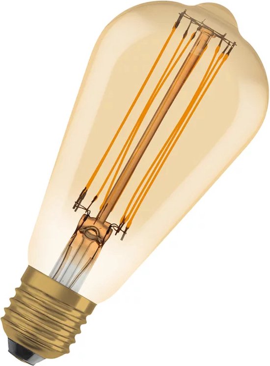 OSRAM 4058075761513 LED-lamp Energielabel G (A - G) E27 Ballon 5.8 W = 40 W Warmwit (Ø x h) 64 mm x 64 mm 1 stuk(s)