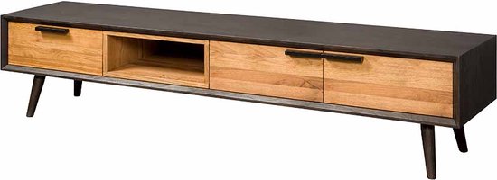 Tower living Bresso - TV stand 2 drs. 1 drw. + niche 200x45x45