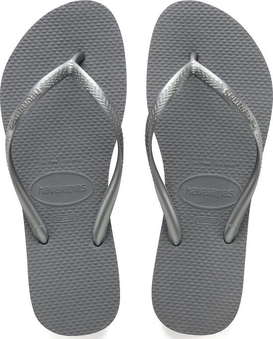 Havaianas SLIM - Grijs - Maat 35/36 - Dames Slippers