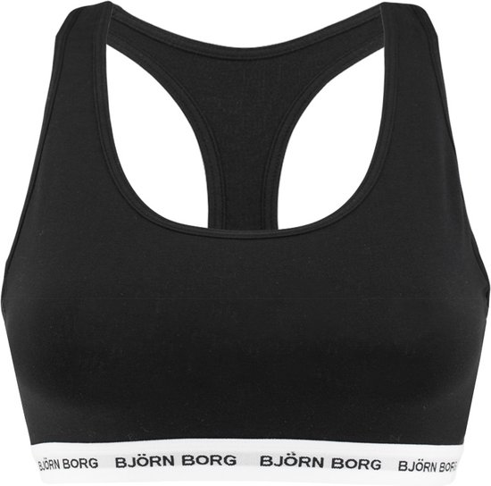 Björn Borg Core Logo - Capote - Soutien-gorge - Femme - 1 pièce - Femme - XXL - Zwart