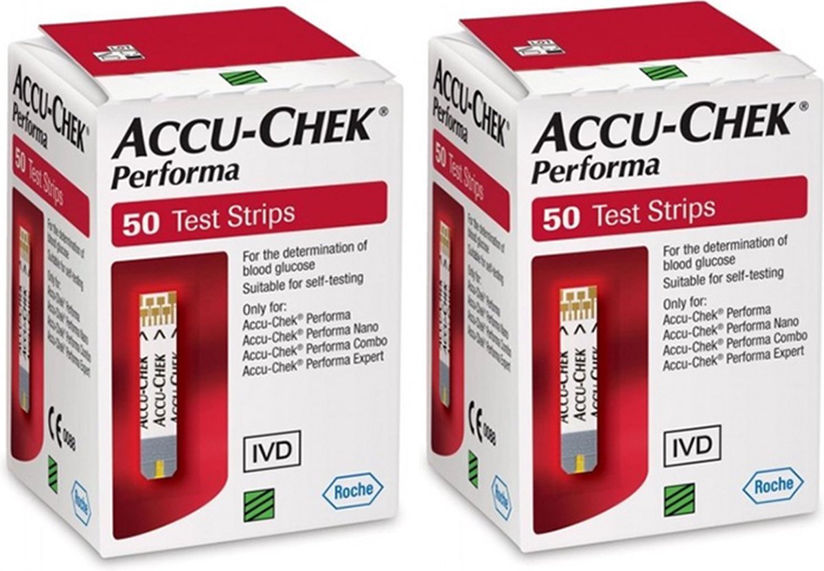 Accu-Chek Performa Teststrips Bundel 2x50 stuks - Accu-check