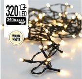 Ceruzo - Éclairage de Noël - 320 LED - 24 mètres - blanc chaud