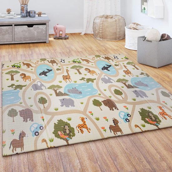 Speelmat/Speelkleed/Zitkussen Koe of Kat opvouwbaar (180 x 80 x 5 cm) | Speelmatten
