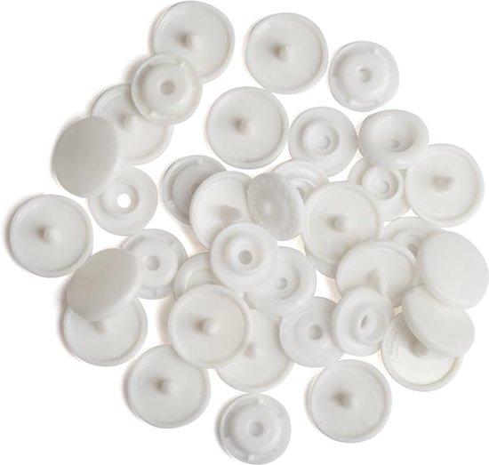 RERI Set van 80 jersey drukknopen met tang, diameter 10 mm, metalen drukknopen, naaivrije buttons, holle vaste knopen, prong gesp, voor doe-het-zelf kleding, tassen