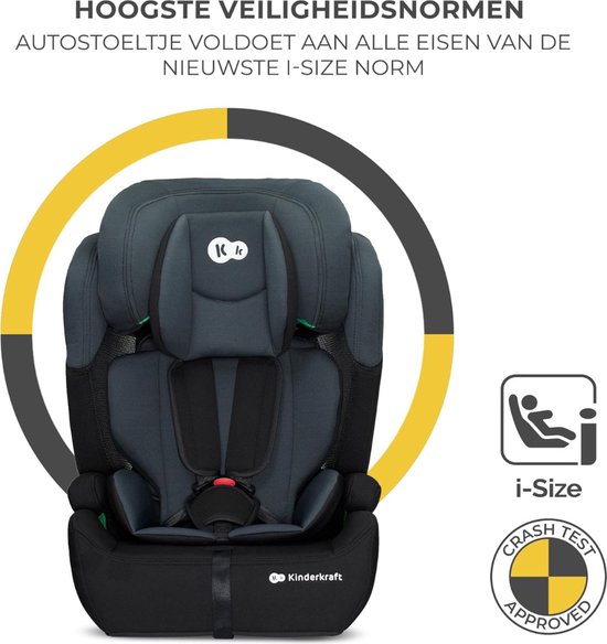 Kinderstoel Auto - Autostoel - Kinderzitje - Zitverhoger - Autozitje voor 3 jaar of Ouder - Zwart van Kinder — afbeelding 4