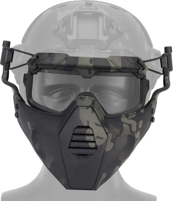 Airsoft Masker - Airsoft Helm - Paintball Masker - Airsoft Bescherming - Airsoft Accesoires - Airsoft Kleding