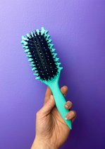 Defineer borstel krullen | Perfect Clumps | Viral Tiktok Brush | Haarborstel | Antiklit haarborstel | Blauw |