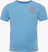 TwoDay jongens T-shirt met smiley blauw - Maat 92