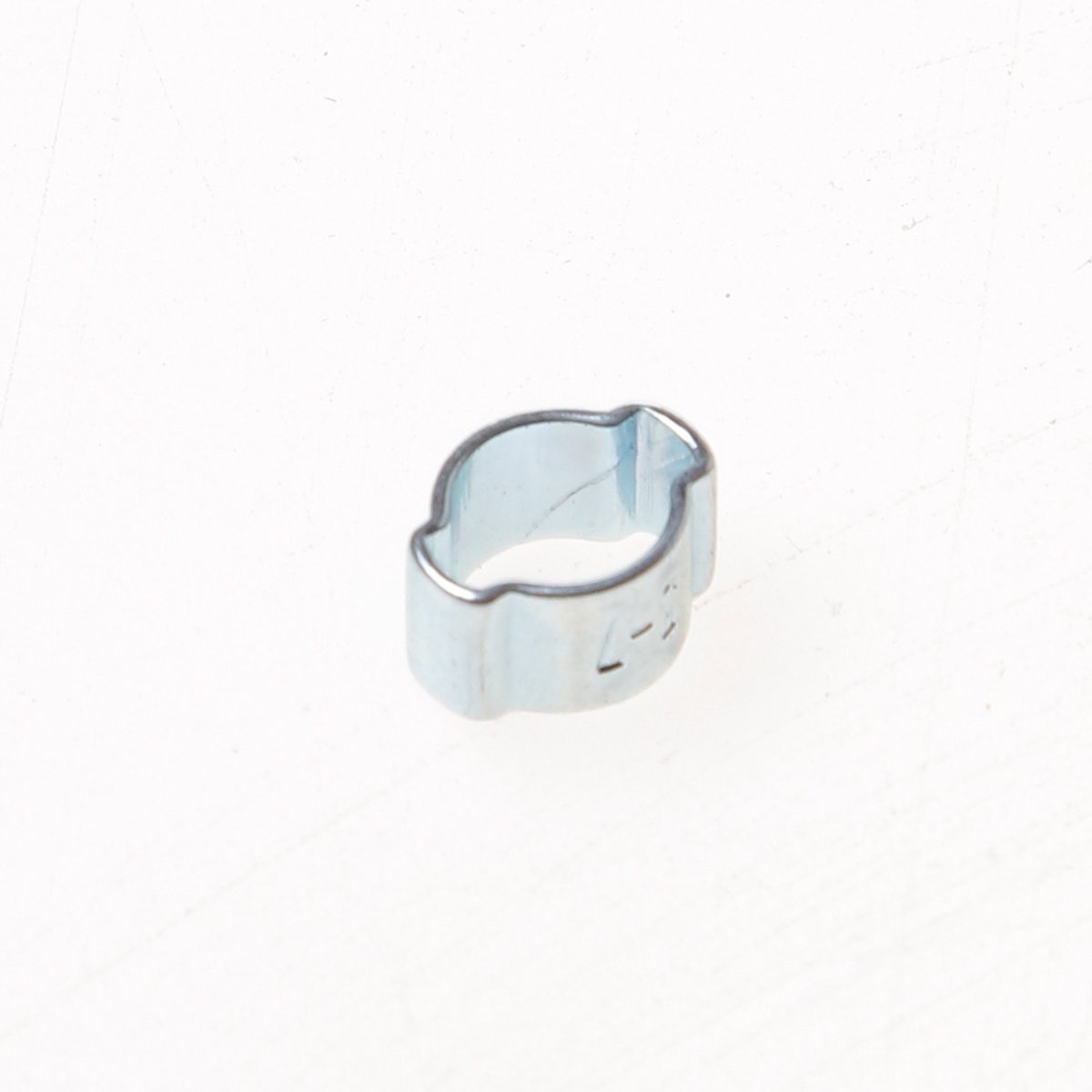 Mega Dubbel oor klem staal gegalvaniseerd 7 mm x 9 mm 7 mm, per 10 stuks