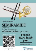 Semiramide - Woodwind Quintet 6 - French Horn in Eb part of "Semiramide" overture for Woodwind Quintet