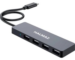 HALMAZ Usb Splitter – Usb c Hub – 4 Poort-Usb Hub 2.0