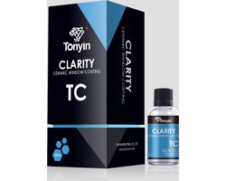 TONYIN | Ceramic window coating | Clarity | 30ml | Nano coating | Helder zicht | Voorkomt beslagen auto ramen | Waterafstotend | TC