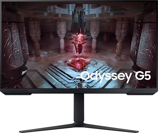Samsung Odyssey G5 32″ QHD VA Gaming Monitor 165Hz 1ms HDR10 HDMI DisplayPort VESA zwart