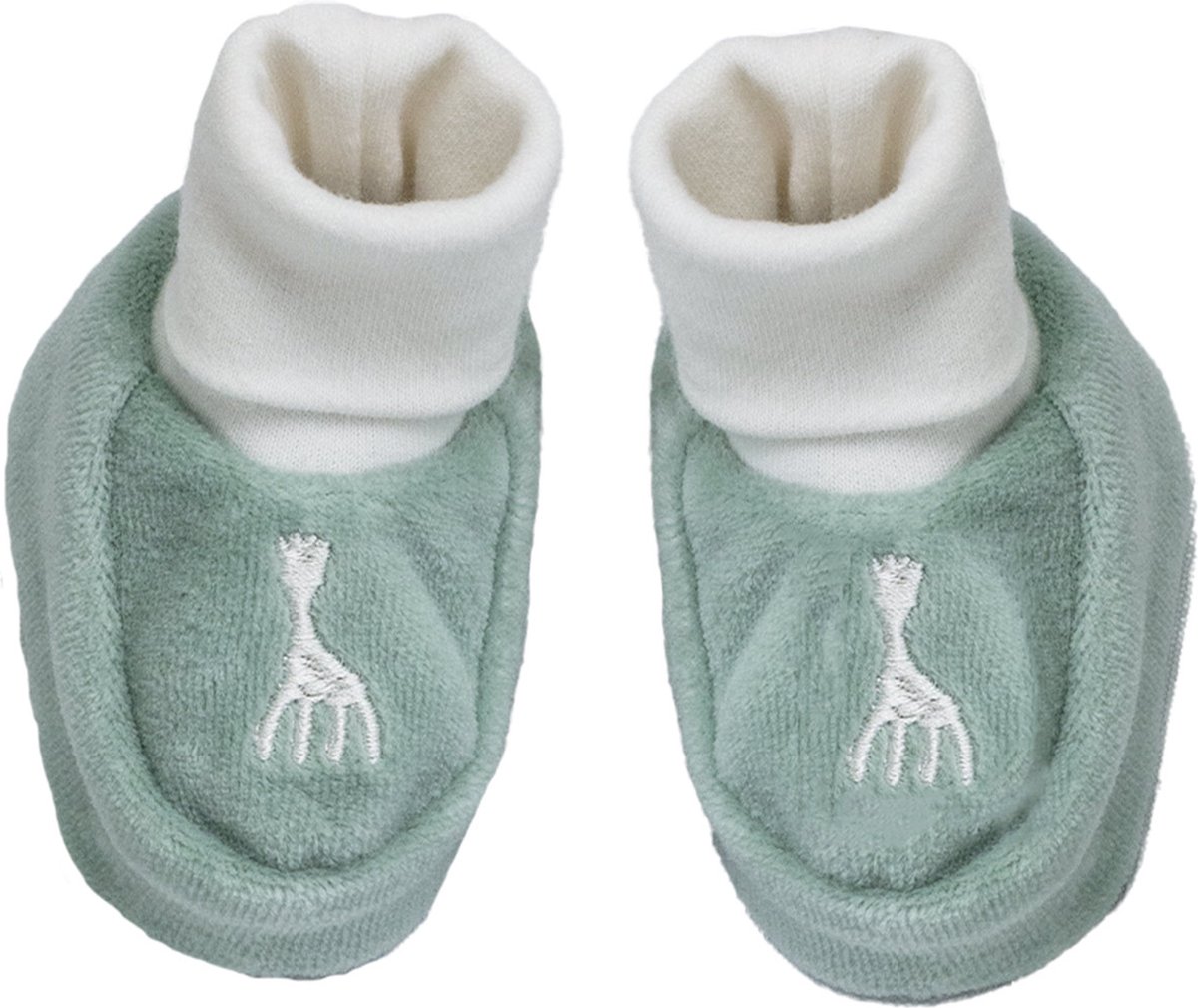 Sophie de giraf babyslofjes - groen - 0-1 Maand