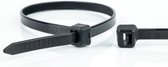 Kabelbinders - 390 x 4,8mm - Trekkracht tot 22,2kg - UV bestendig - 100 stuks - Zwart