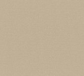 Uni kleuren behang Profhome 387443-GU vliesbehang hardvinyl warmdruk in reliëf licht gestructureerd in used-look mat beige beigebruin 5,33 m2