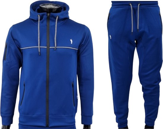 Hitman - Survêtement Homme - Costume de jogging Homme - Blauw clair - Taille XXL