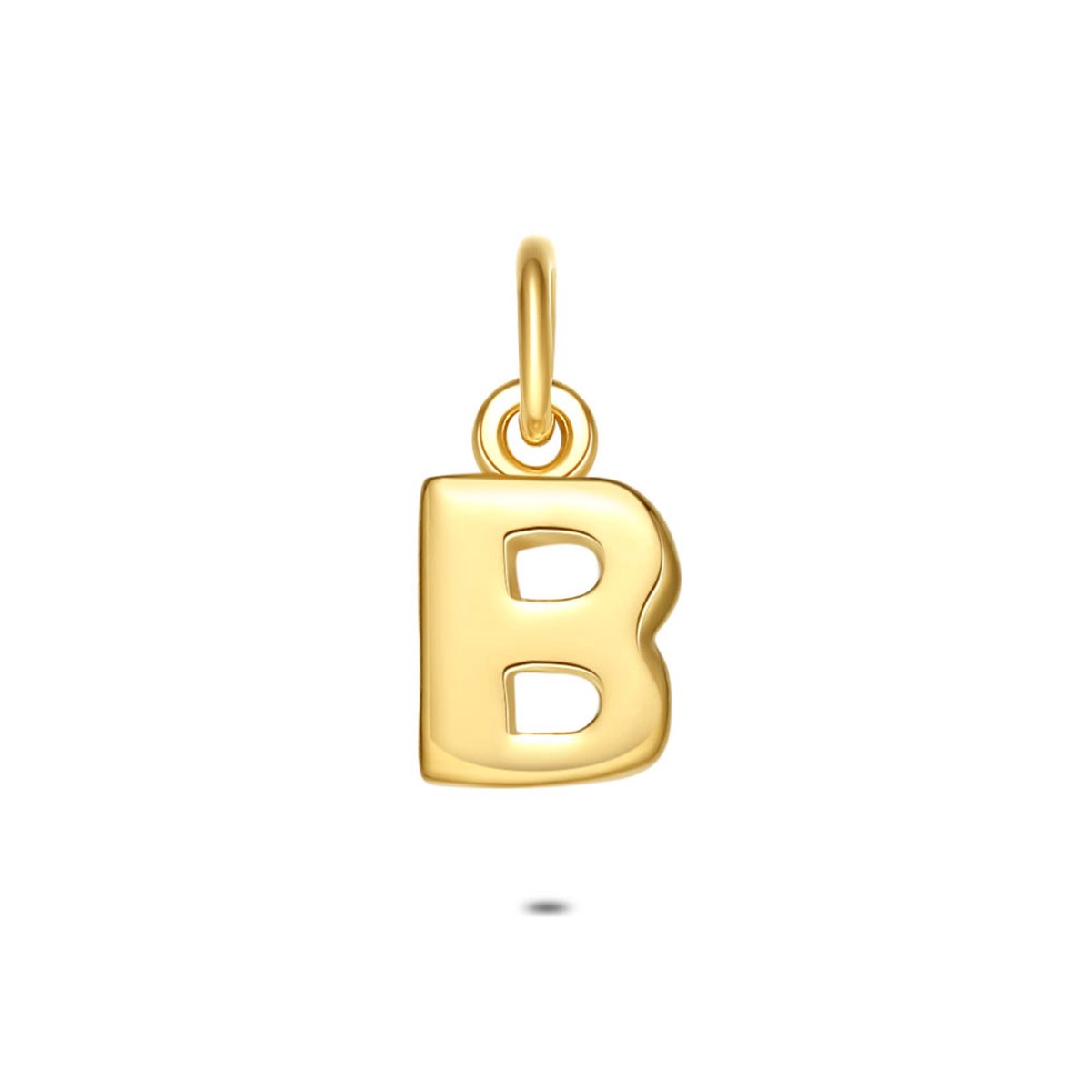 Twice As Nice Hanger in 18kt verguld zilver, letter B