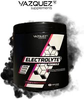 Electrolyten - Straw/Raspberry - Vochtbalans - Zweten - Vochtregulatie - Keto - Fasting - Elektrolyten poeder - Elektrolytes - elektrolyten - Natrium - Kalium - Magnesium - Hydratation -