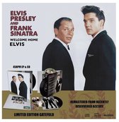 Elvis Presley And Frank Sinatra Welcome Home Elvis CD & CLEAR Vinyl EP MRS