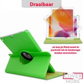 Draaibare Bookcase - Geschikt voor iPad Hoes 7e, 8e, 9e Generatie -10.2 inch (2019,2020,2021) - Groen