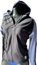 Descente - thermal D-lux hoodie - blauw - maat S