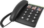 DORO 331ph Telefoon met 3 FOTO-toetsen - zwart