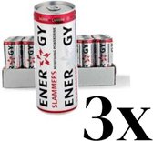 Slammers Energy Drink 24x25 cl - NL 3x