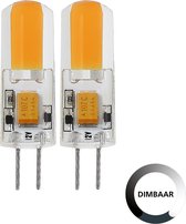 EGLO LED Lamp set 2 stuks - G4 - Ø 1 cm - Dimbaar - 1,8W - 2700K