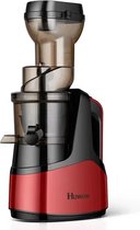 Momentum® - Slowjuicer XL - Presse-agrumes - Moteur puissant - Blender - Pour smoothies - Slowjuicer pour légumes et fruits - Capacité 2L - 44x22x14cm - 200W - Rouge