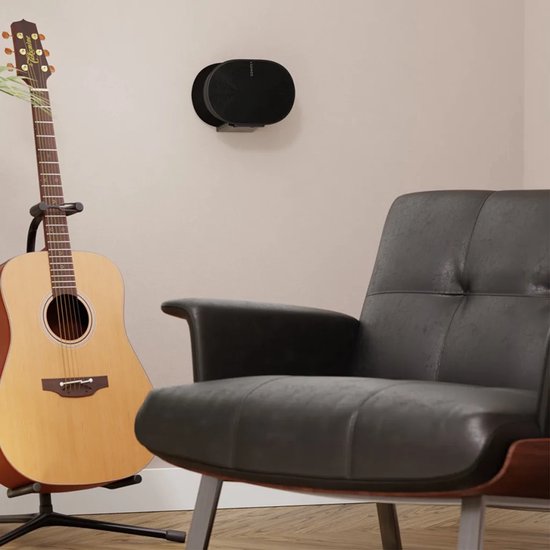 Sanus WSWME31-B2 wall mount - Geschikt voor Sonos ERA 300 - muurbeugel - 1 stuk - Zwart van Sanus — afbeelding 3