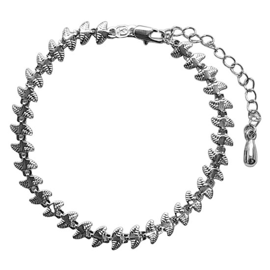 Fako Bijoux® - Bracelet de cheville - Infinity Turquoise - 4mm