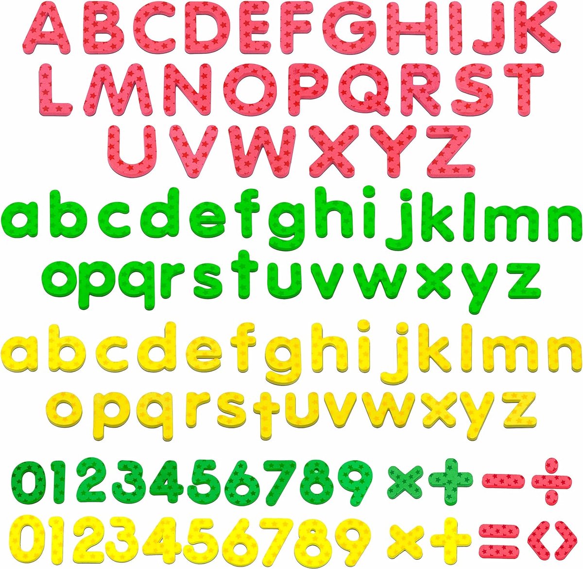 123 magnetische letters en cijfers, Engelse alfabetmagneten, educatief speelgoed voor kinderen van kleuterleeftijd