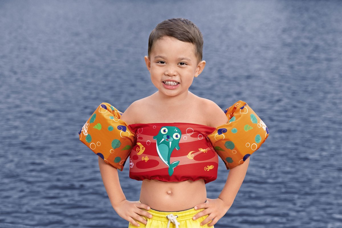Bestway Puddle Jumper Stoffen Deluxe - Verstelbare zwembandjes voor kinderen - Draagkracht 15 - 30 kg size — afbeelding 9