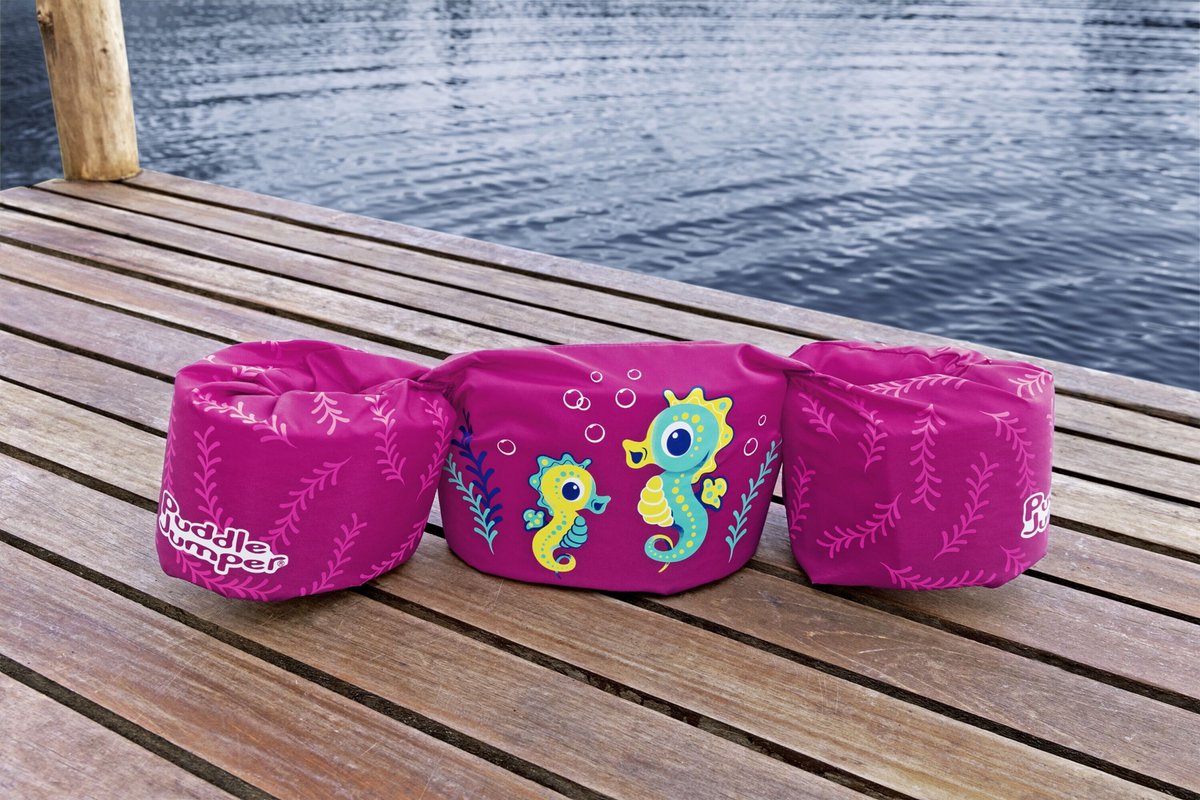 Bestway Puddle Jumper Zeepaardjes - Verstelbare zwembandjes voor kinderen - Draagkracht 15 - 30 kg size — afbeelding 14