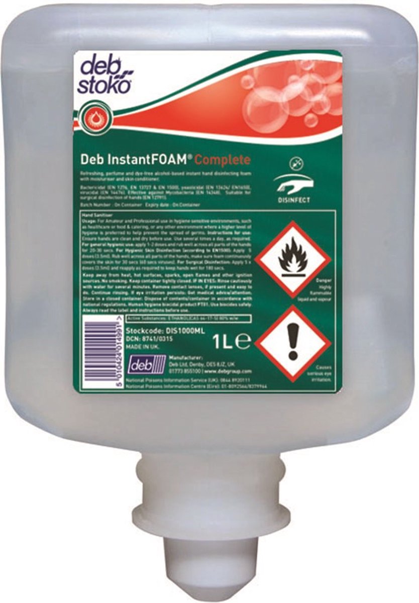 Goedkoopste DEB - Instant Foam Desinfectie - 6 x 1 liter
