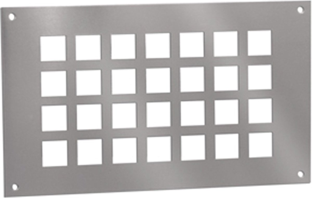 Nedco BV Ventilatieplaat 250x150mm aluminium