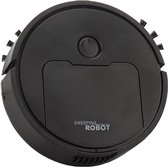 Robotstofzuiger Zwart - Dweilfunctie - Geschikt voor huisdieren - Oplaadbare Multifunctionele Slimme kleine Robotstofzuigers - Stofbot